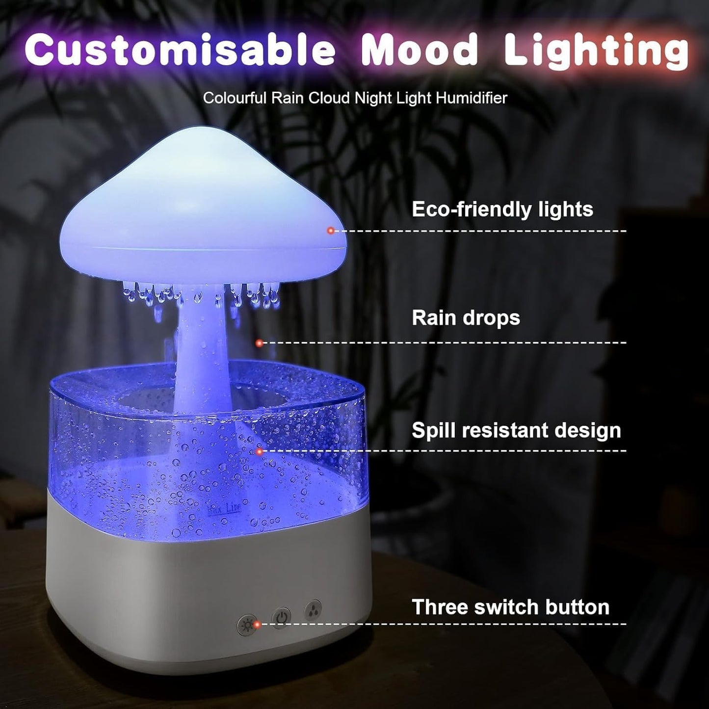 Cloud Rain Humidifier
