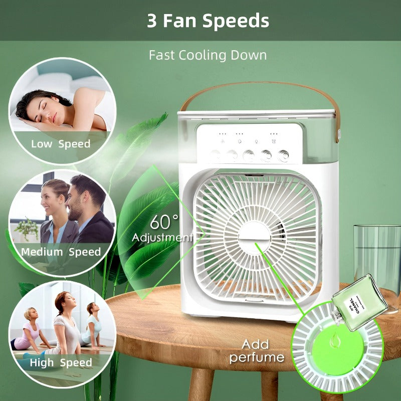 3-IN-1 HUMIDIFIER COOLING FAN